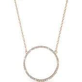 MYC Paris Olina hangers - Roségoud en kristal