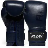 Flow - Challenge Bokshandschoenen - Echt Leer - Donkerblauw 14 oz