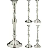Nampook Kandelaar 29 cm zilver 4ass