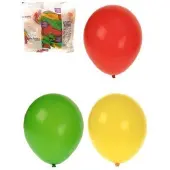 Partyxplosion 50x Carnaval Ballonnen rood geel groen – 10inch.