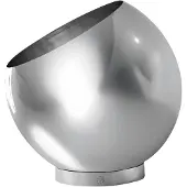 AYTM Globe bloempot Ø30 cm Zilverkleurig