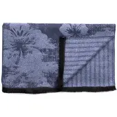 Tresanti DIOGENE Viscose scarf with damaged flowers Blue (TRSCIE219 - 800)