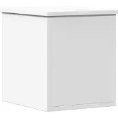 vidaXL Opbergbox 30x35x35 cm bewerkt hout wit