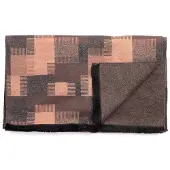 Tresanti DIONE Viscose scarf with patchwork Orange (TRSCIE214 - 507)