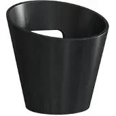 Kanto zwart houten sauna emmer 4L