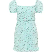 MO Zomerjurk turquoise / groen / kersrood