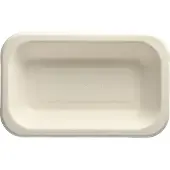 Papstar 100 Menubakken topseal Suikerriet 750 ml 4,2 cm x 15 cm x 24 cm wit