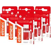 Elmex 6x Interdentale Ragers 0,9 Mm Rood Iso Maat 2 8 Stuks