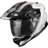 Scorpion ADF-9000 Air Patrol Integraal- en crosshelm Zwart/Zilver L