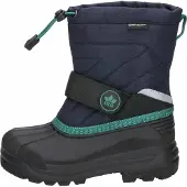 Lico Snowboots 'Turku' navy / turquoise / zwart