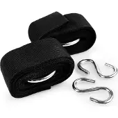 Spokey Gibbon Hangmat Bevestigingsset - Nylon - Stalen karabiners - Banden met ringen - S-vormige haken