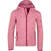 TROLLKIDS - Girl's Jondalen Jacket XT - Fleecevest 122, roze