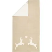 Cawö Handdoek Alpenchic Edition Deer Nature (Set van 3)