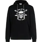 MO Sweatshirt 'Rovic' zwart / wit