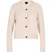 Dreimaster Klassik Gebreid vest wolwit