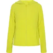Mymo Fleece jas limoen