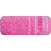 Eurofirany Badstof Handdoek patroon 30x50 cm Amarant - 500 g/m2