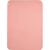 Meyco Deken Babybedje Jaquard Pure Rose
