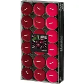 Flavour Conpax Geur theelichtjes/waxinelichtjes - Mega pack - 36x - Cherry aroma - 4,5 branduren