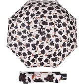 Doppler Damesparaplu Bloemen Opvouwbaar - Beige/Blauw