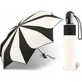 Pierre Cardin Sunflower Automatische Paraplu - Zwart/Wit