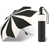 Pierre Cardin Sunflower Automatische Paraplu - Zwart/Wit