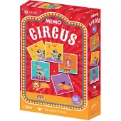 Bluebird Puzzle Memo - Circus (56 tegels)