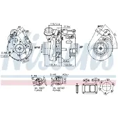 Nissens 93617 Turbocharger