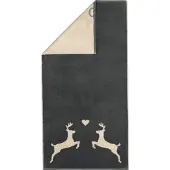 Cawö Gastendoek Alpenchic Edition Deer Granite (Set van 6)
