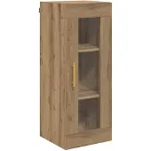 vidaXL Wandkast Artisan Eiken 34,5 x 34 x 90 cm
