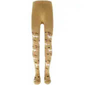 Ewers Kindermaillot Beige met Paarden - 110/116
