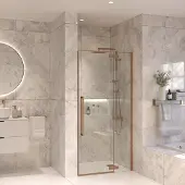 Sanivo Nisdeur Set Vigo 120x200 Geborsteld Brons