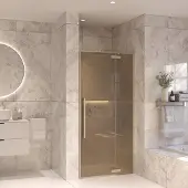 Sanivo Nisdeur Set Vigo Champagne Glas 140x200 RVS Look
