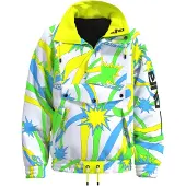 Elho Outdoorjas 'Klosters 89' blauw / geel / groen / wit