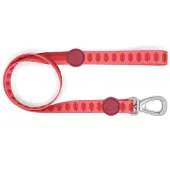 Morsø hondenriem gerecycled lipstick roze 120x1,5 cm 6-20 kg