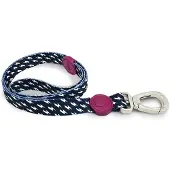 Morsø hondenriem gerecycled power flow zwart 120x1,5 cm 6-20 kg