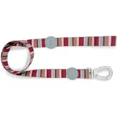 Morsö hondenriem gerecycled skyline rood/roze 120x1,5 cm 6-20 kg