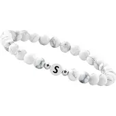 GOOD.designs Armband grijs / wit