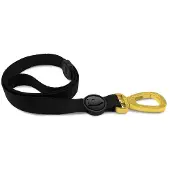 Morsø hondenriem gerecycled gold caviar goud 120x1,5 cm 6-20 kg