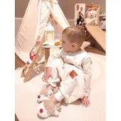 Infantilo Mousseline Zomerslaapzak met Voeten 18-36 maanden 1 TOG Crème
