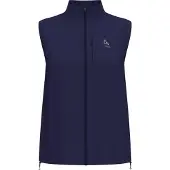 Odlo Zeroweight Dames Jas Mouwloos Donkerblauw