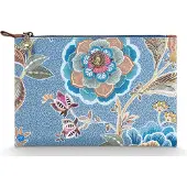 Pip studio Toilettas Charly Cosmetic Flat Pouch Medium Matata Blue