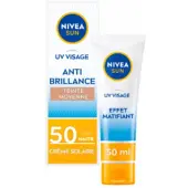 Nivea 12x Zonnecrème Gezicht Anti-shine Spf 50 50 Ml