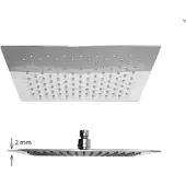 Best design Regendouche square-thin 20x20 cm dikte 2 mm