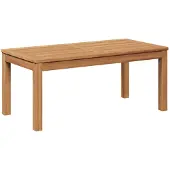vidaXL Tafel Bruin 95 x 45 x 40 cm Massief Teakhout