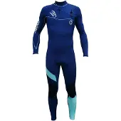Seland Ht Emerid 3/2 Mm Lange Mouwen Neopreen Wetsuit Met Borst Rits