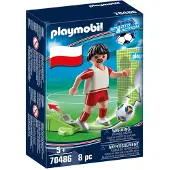 Playmobil Sports & Action Voetbalspeler Polen - 70486