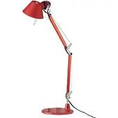 Artemide Tolomeo Micro Tafellamp Geanodiseerd Rood - Tafellampen Staal Red - A011810