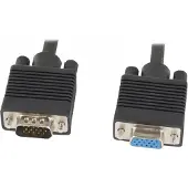 Lanberg VGA-kabel Lanberg CA-VGAC-10CC-0030-B+ 3 m Zwart