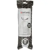 Brabantia 10x Perfectfit Vuilniszak Met Trekbandsluiting Code M 60 Liter 10 Zakken